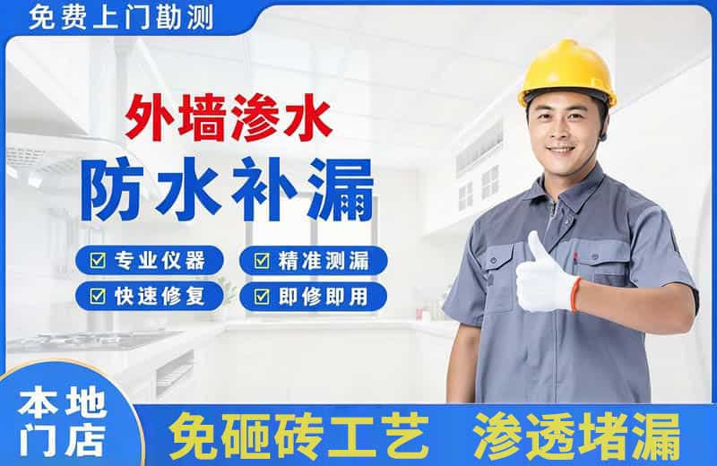 乌伊岭外墙渗水维修